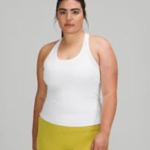 NWT Lululemon Cool RB Short Tank *Nulu in white sz 8